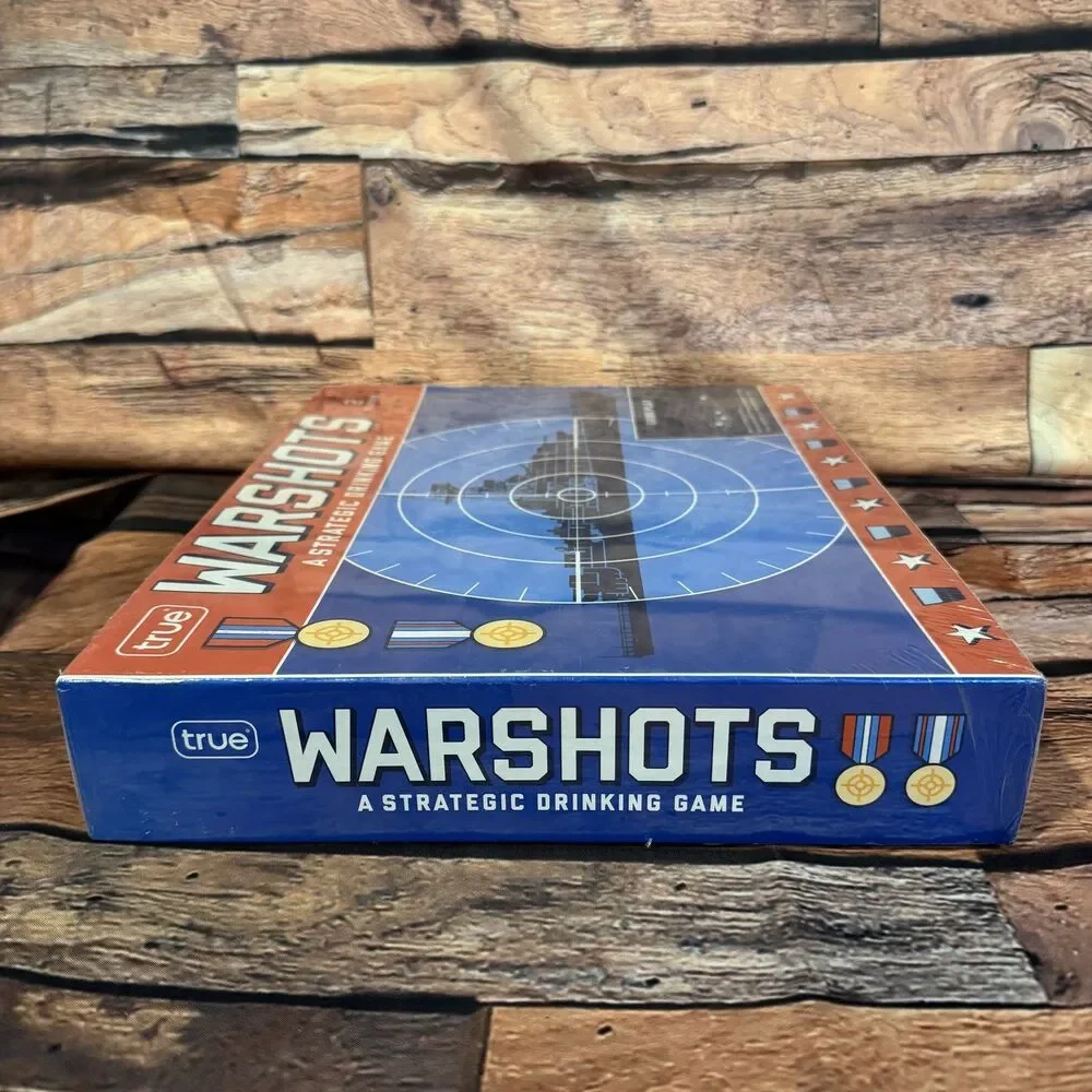 True Warshots A Strategic Drinking Game - New Sealed Adult Party Board Game 2